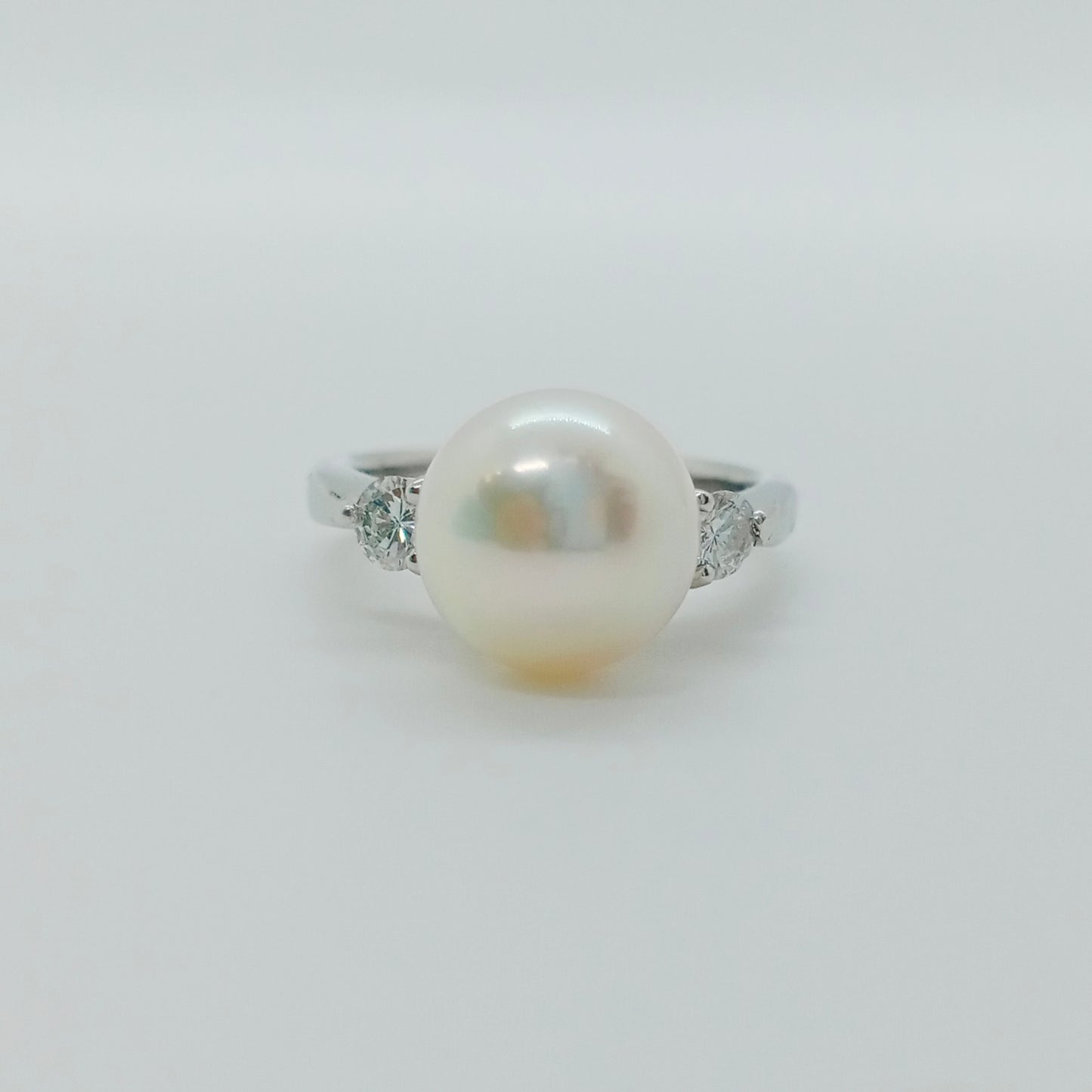 Akoya Pearl Diamond Ring Size 48