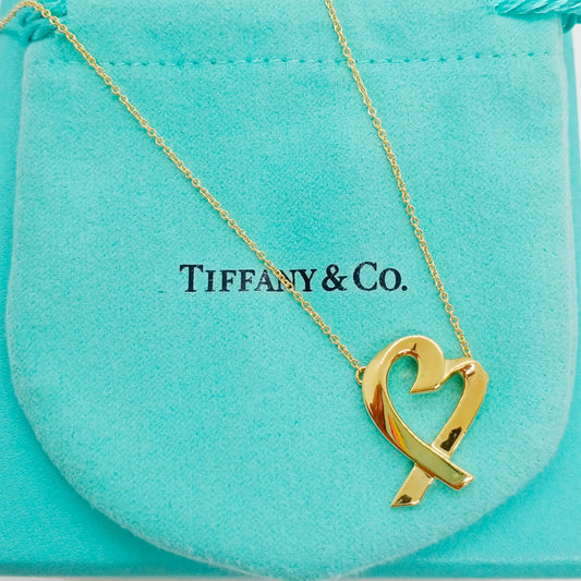 Tiffany & Co. loving Heart Necklace Large