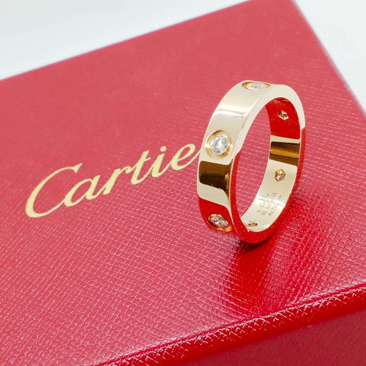 Cartier Love Ring 6's Diamond