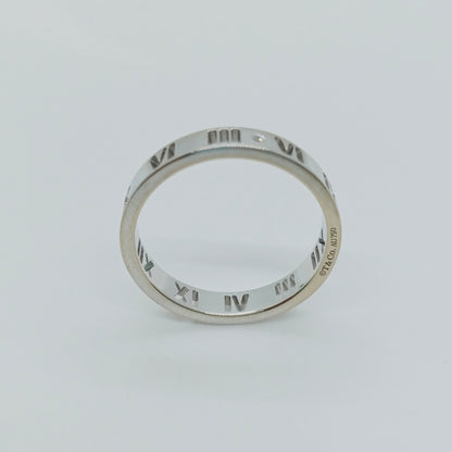 Tiffany & Co. Atlas 4P Diamond Ring Size 54