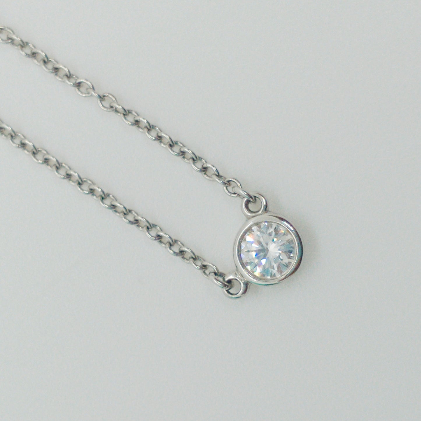 Tiffany & Co. By the Yard Necklace 0.12ct