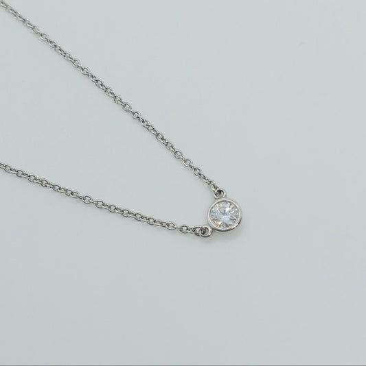 Tiffany & Co. By the Yard Necklace 0.12ct