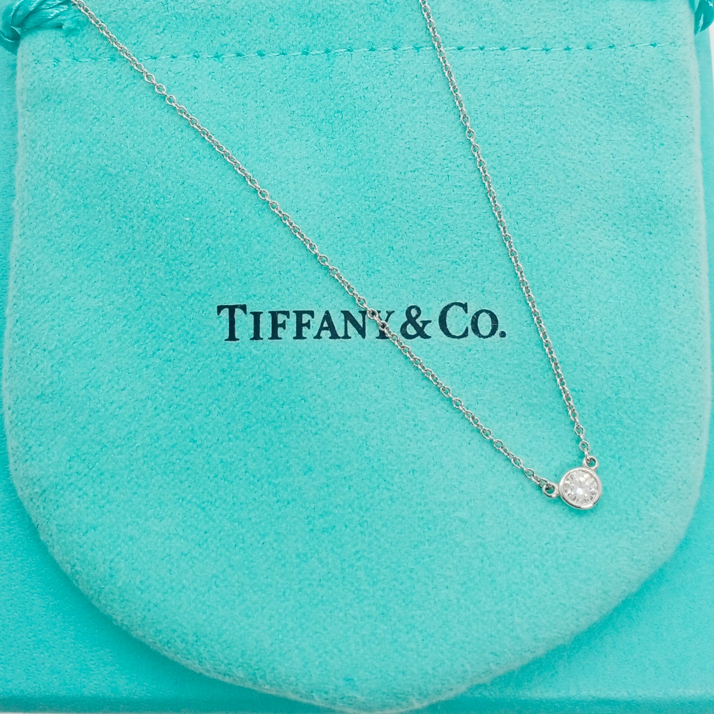 Tiffany & Co. By the Yard Necklace 0.12ct