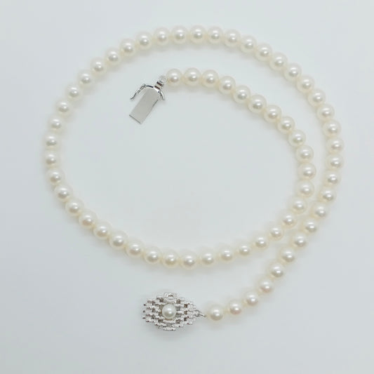 Akoya Pearl Necklace 6.2mm-6.4mm