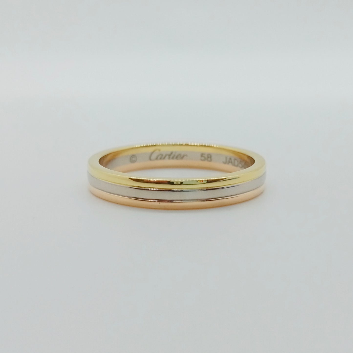 Cartier Trinity Band Ring Size 58