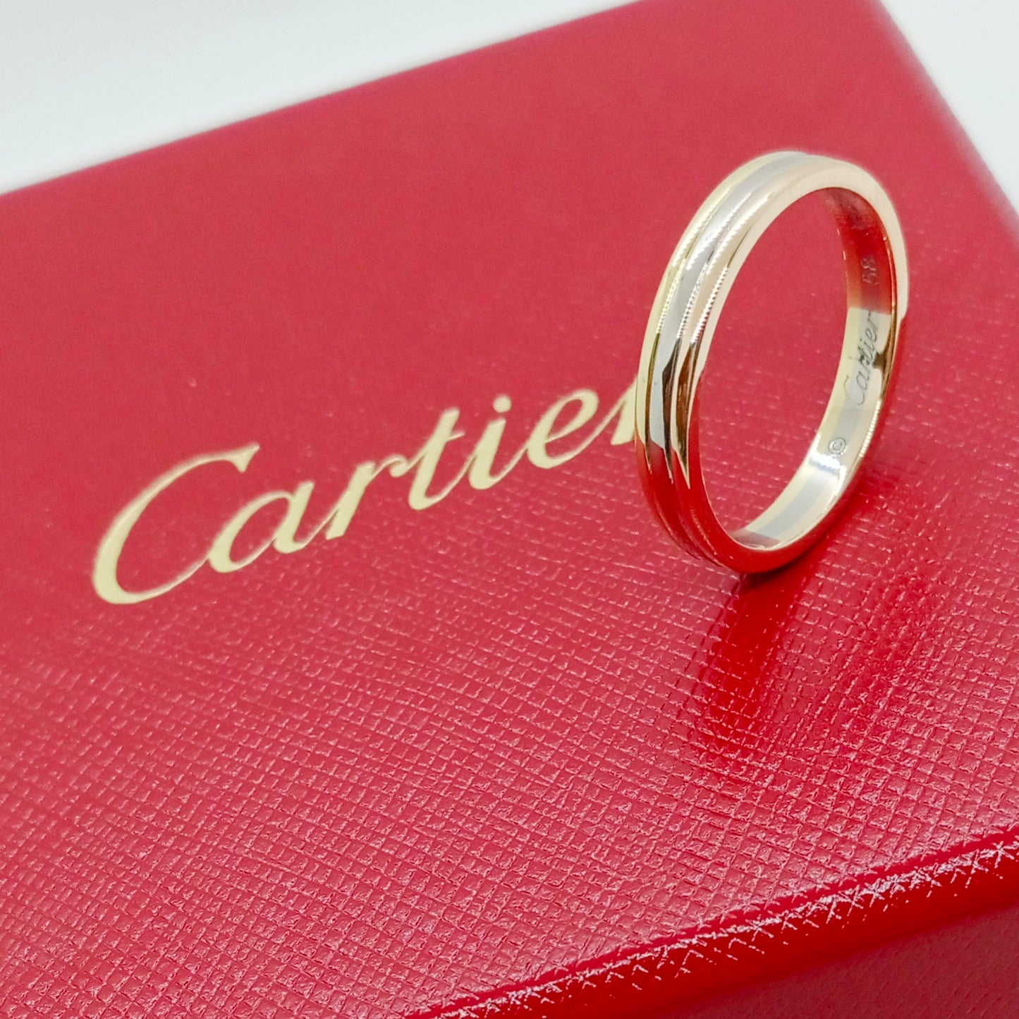 Cartier Trinity Band Ring Size 58