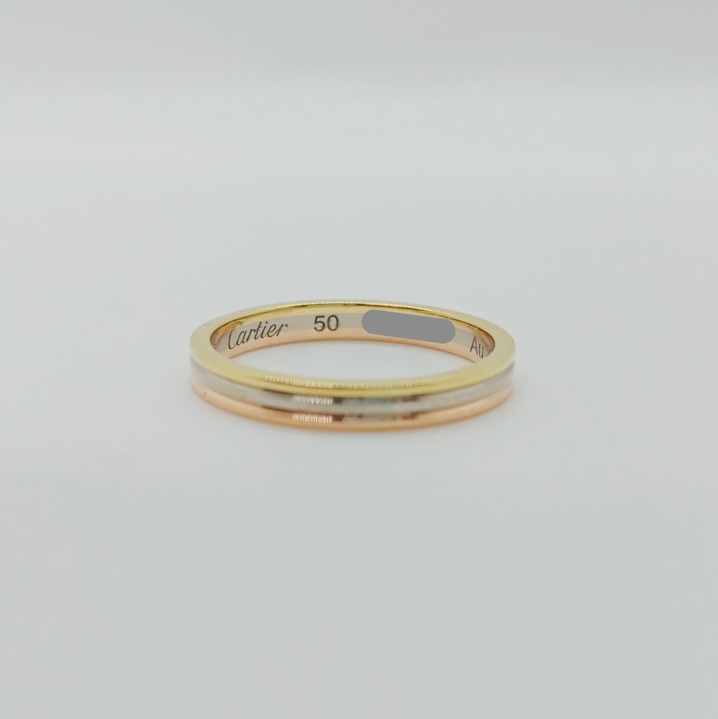 Cartier Trinity Band Ring Size 50