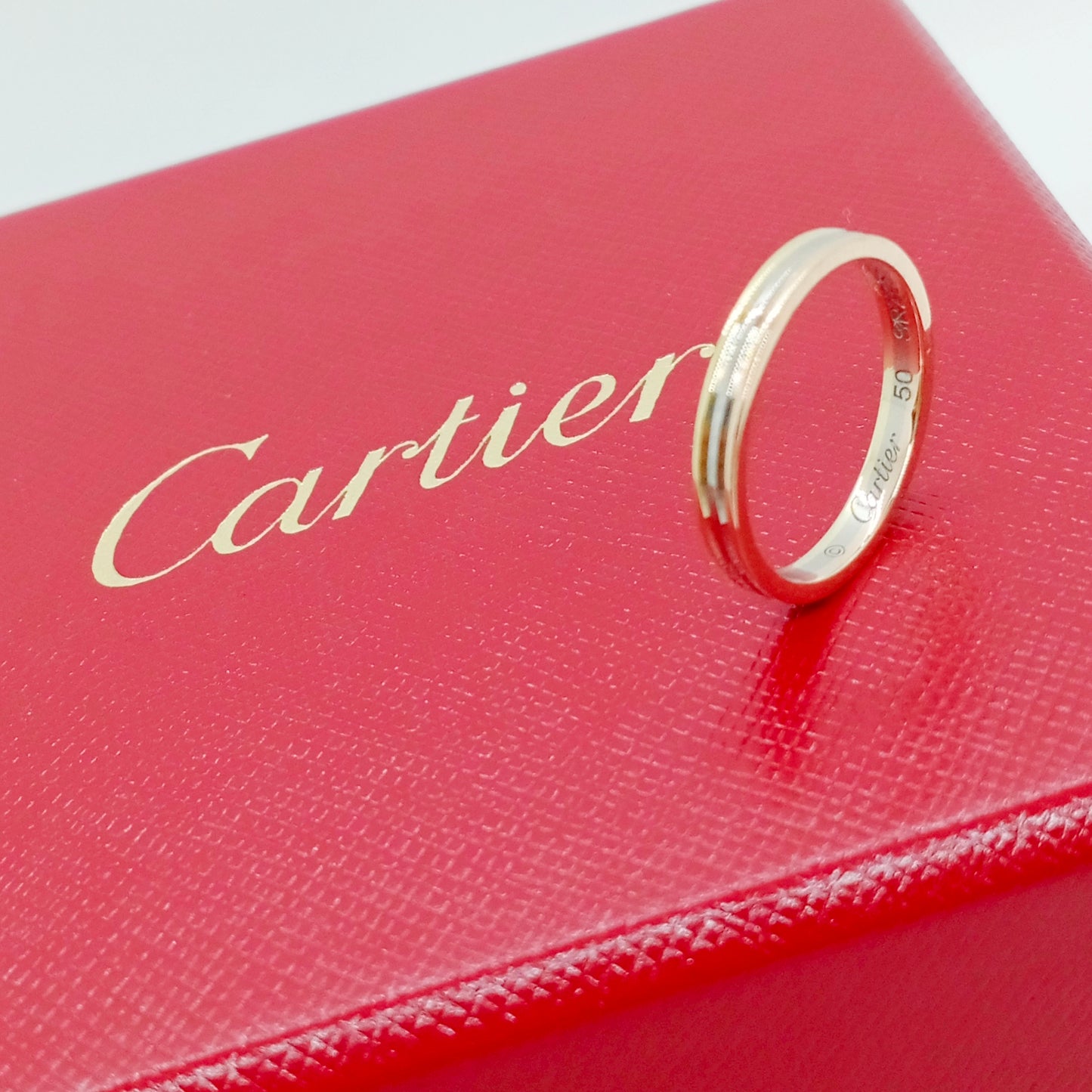 Cartier Trinity Band Ring Size 50