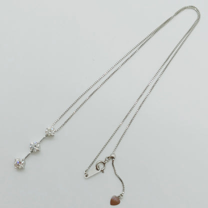 3 Row Diamond Necklace 1.00ct