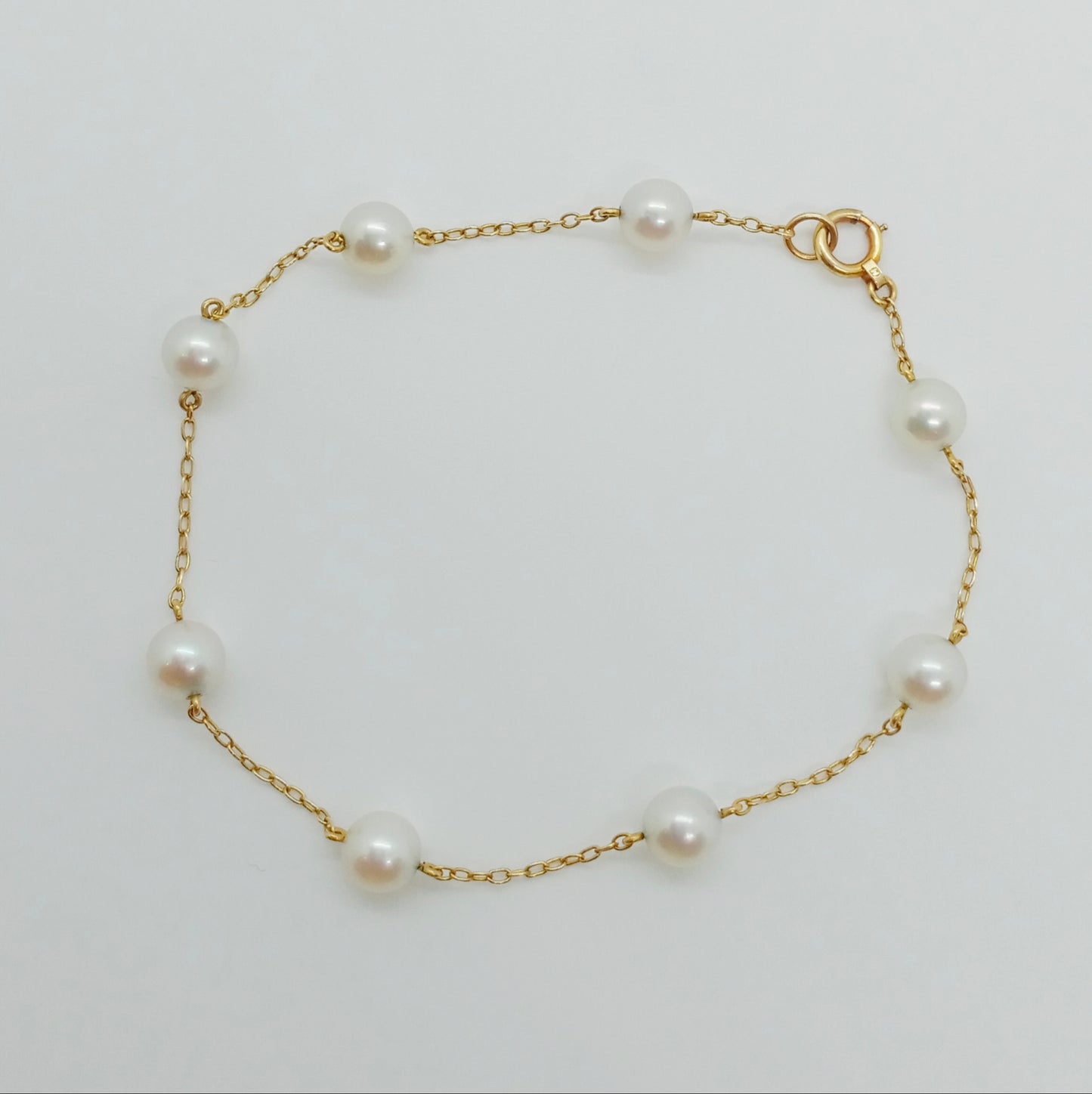 Mikimoto Pearl Bracelet 8P Pearl 5.5mm-6.0mm