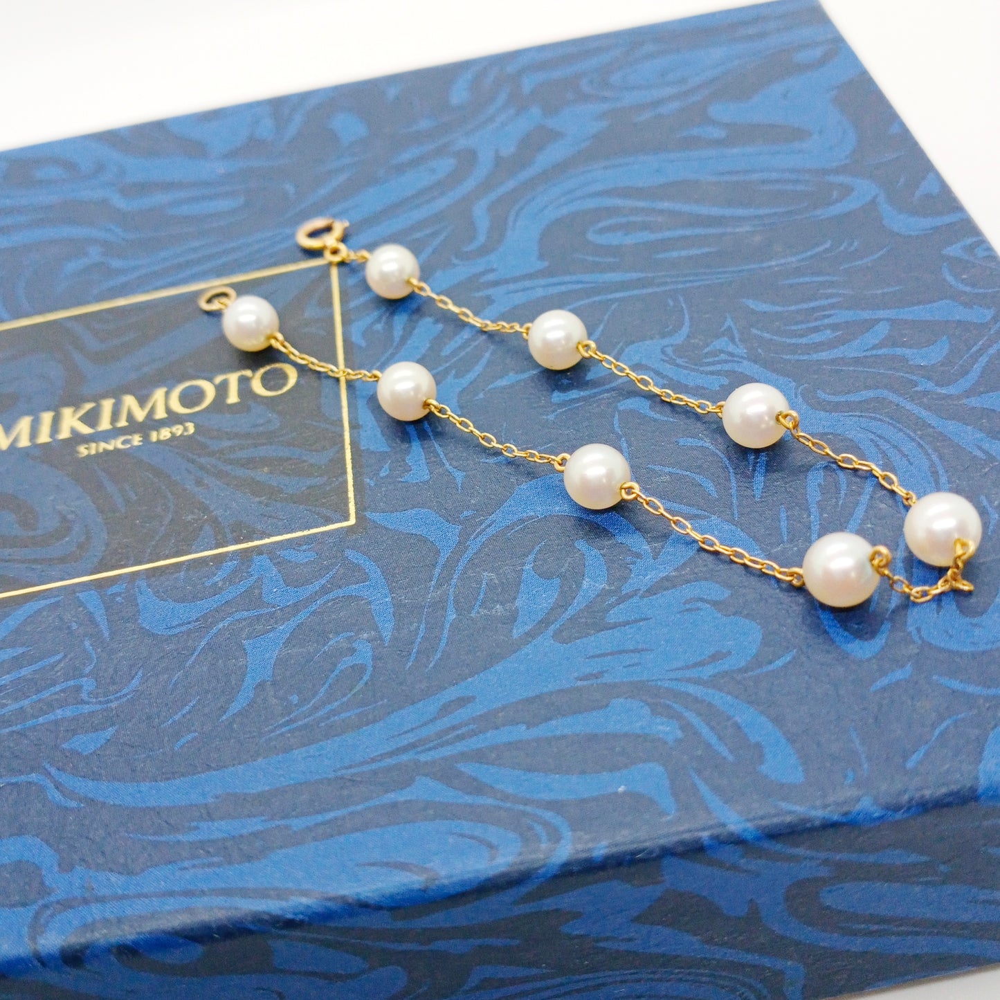 Mikimoto Pearl Bracelet 8P Pearl 5.5mm-6.0mm