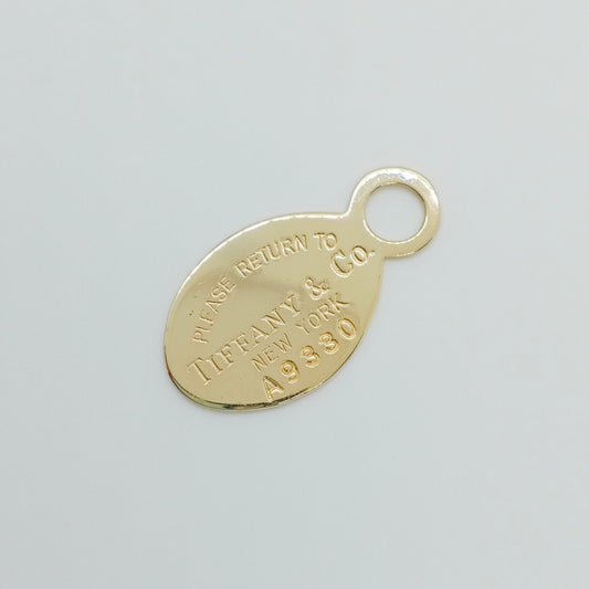 Tiffany & Co. Return to Tiffany Oval Tag Pendant