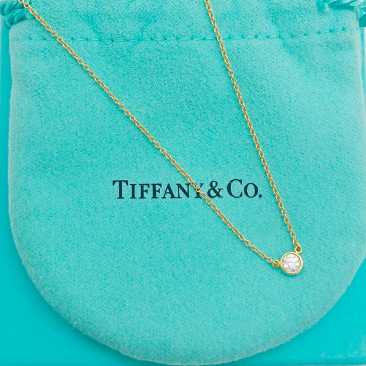Tiffany & Co. By the Yard Necklace 0.14ct