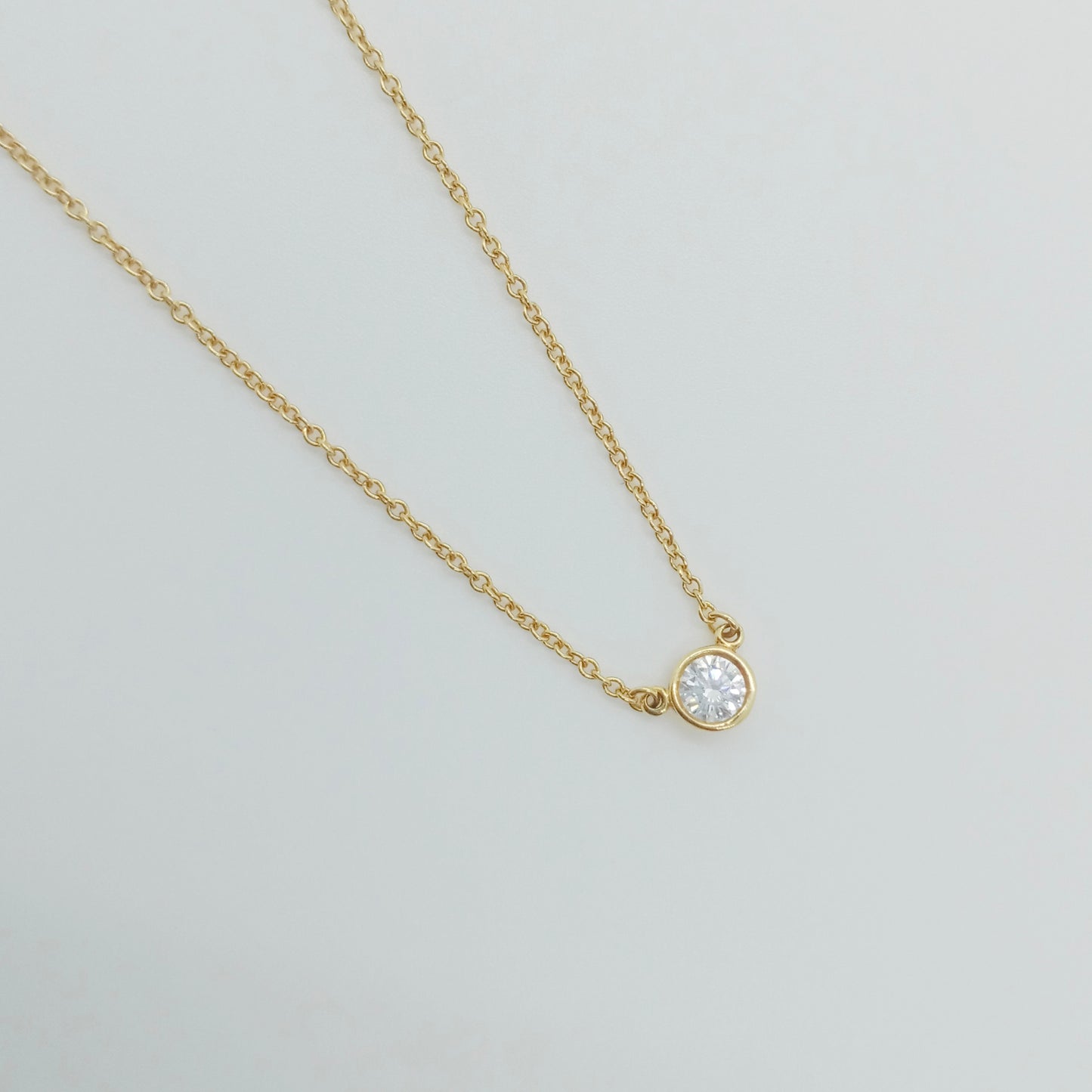 Tiffany & Co. By the Yard Necklace 0.14ct