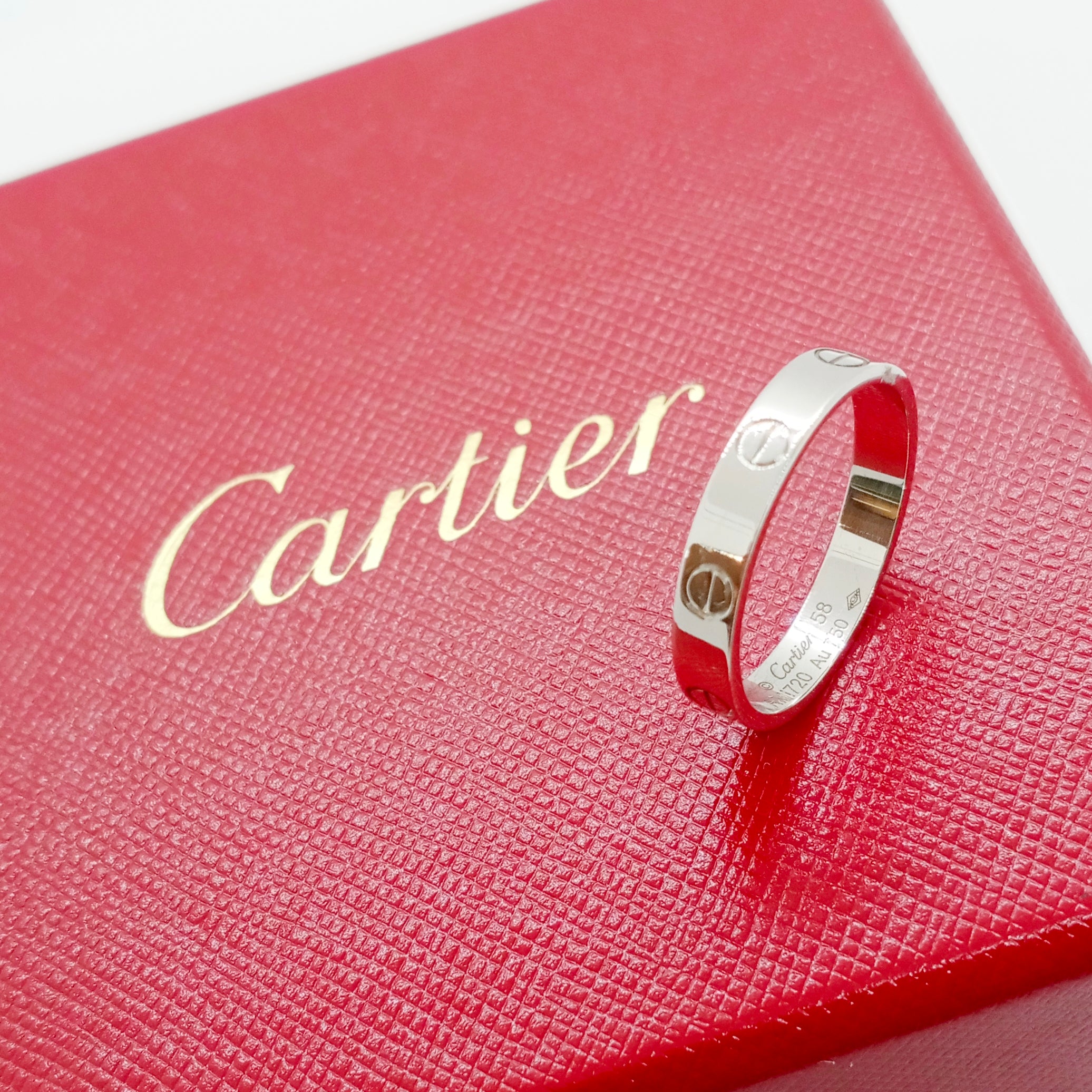 Cartier Mini Love Ring Size 58 – grandeurtokyo