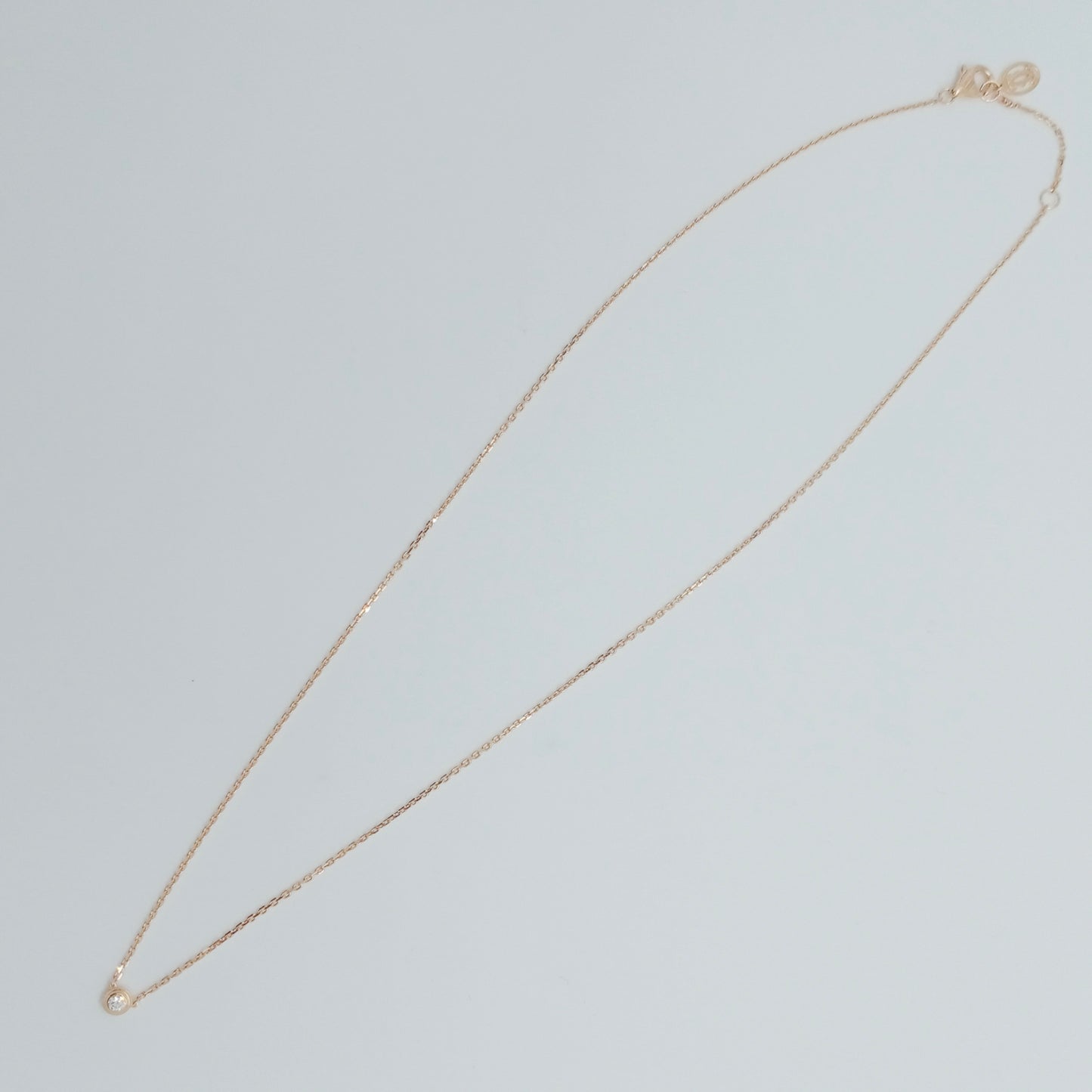 Cartier Damiant XS Necklace 0.04ct