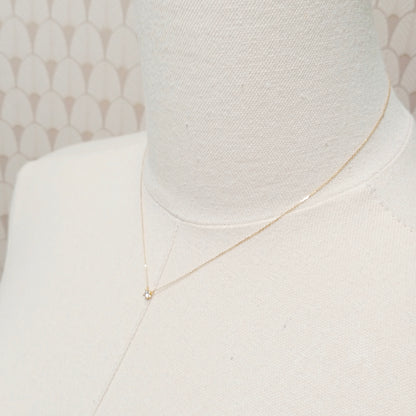 Samantha Tiara Diamond Necklace 0.10ct