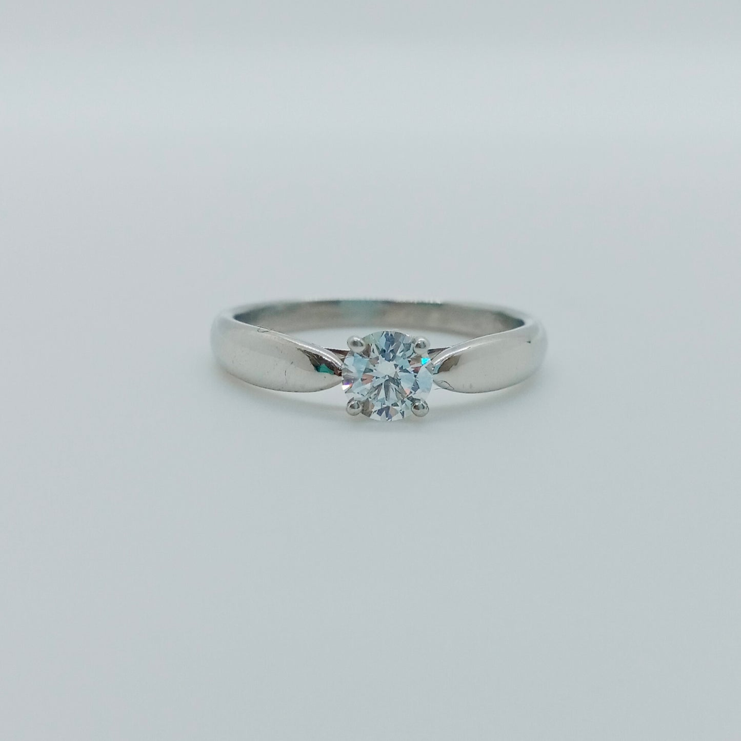 Tiffany & Co. Diamond Ring 0.34ct Size 51