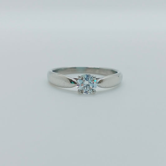 Tiffany & Co. Diamond Ring 0.34ct Size 51