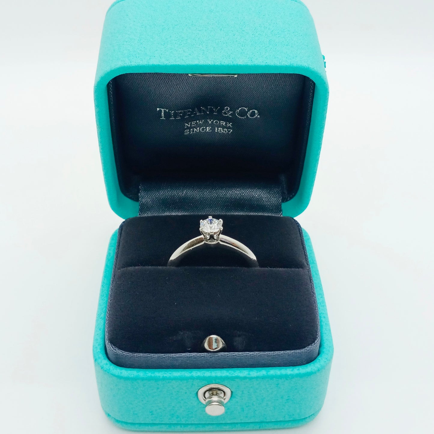 Tiffany & Co. Diamond Ring 0.32ct Size 49