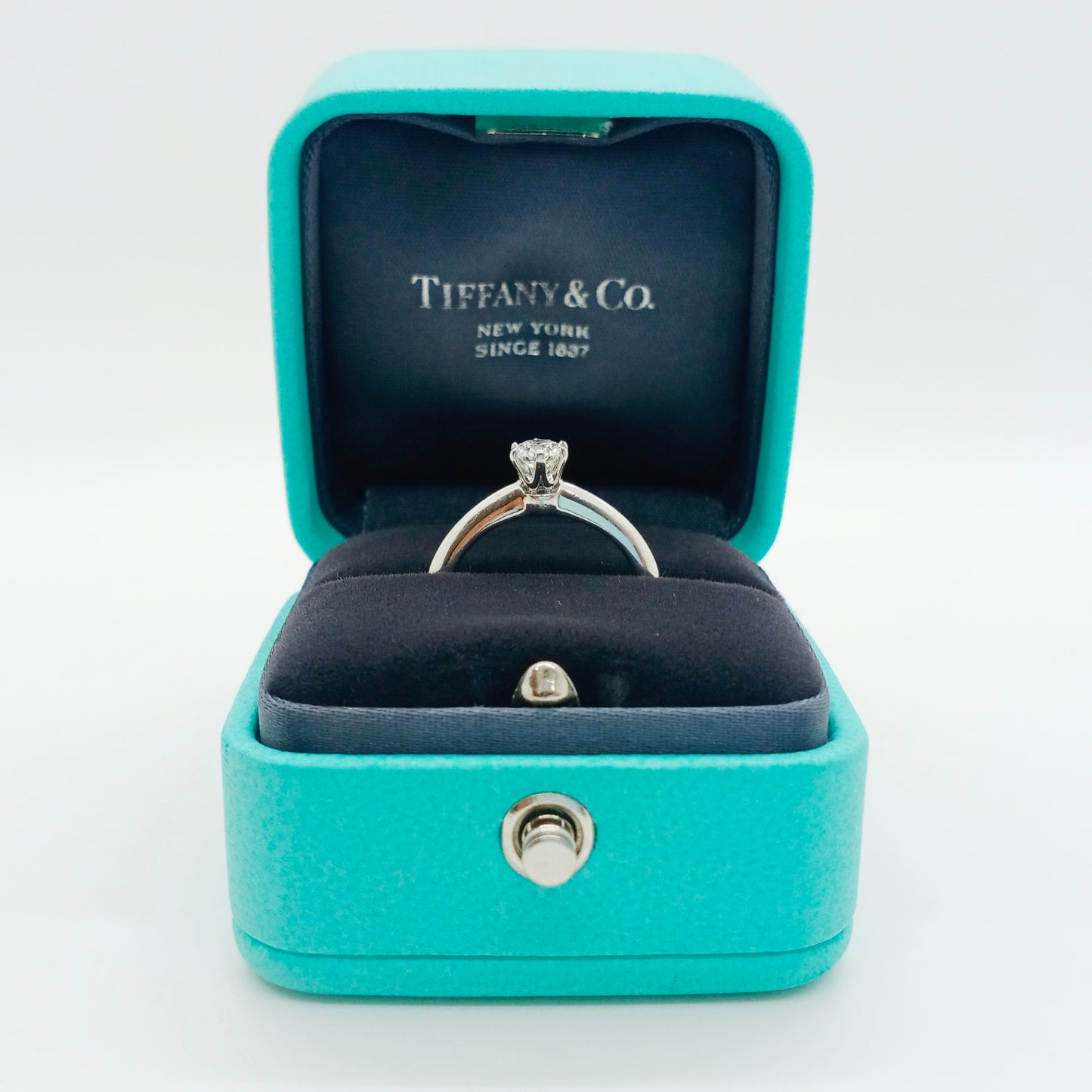 Tiffany & Co. Diamond Ring 0.32ct Size 49