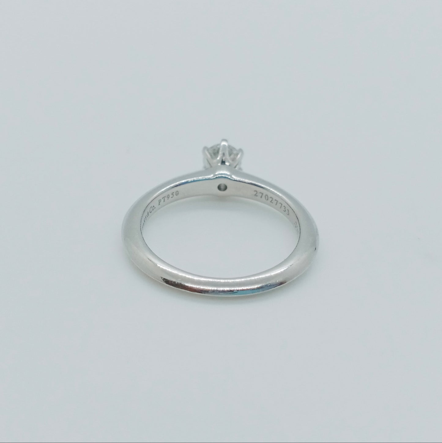 Tiffany & Co. Diamond Ring 0.32ct Size 49