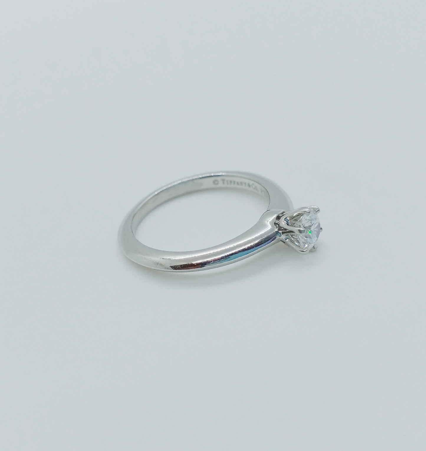 Tiffany & Co. Diamond Ring 0.32ct Size 49