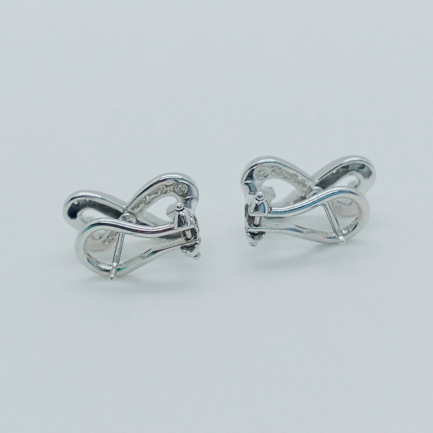 Tiffany & Co. Infinity Diamond Heart Earrings