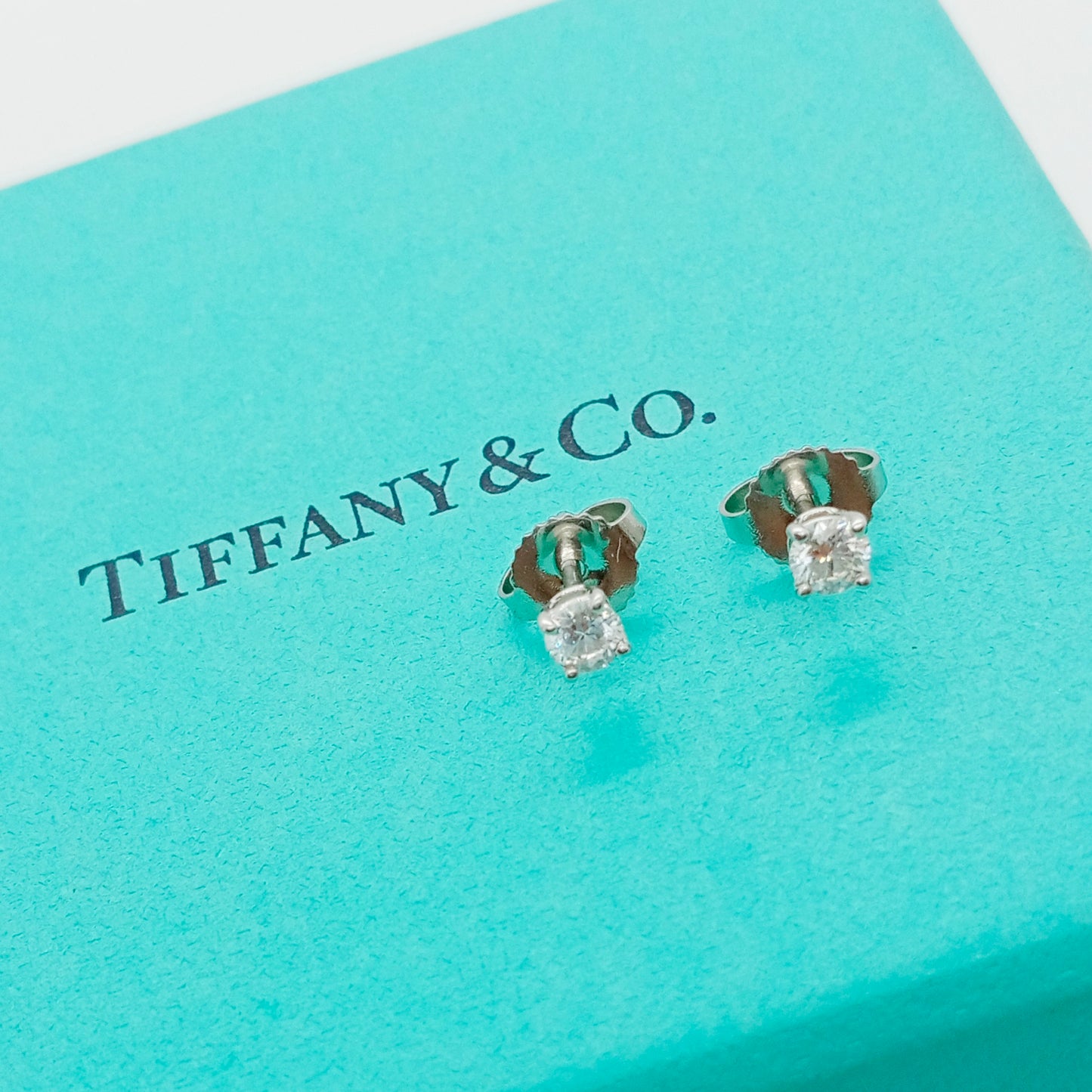 Tiffany & Co. Stud Diamond Earring 0.22 carat