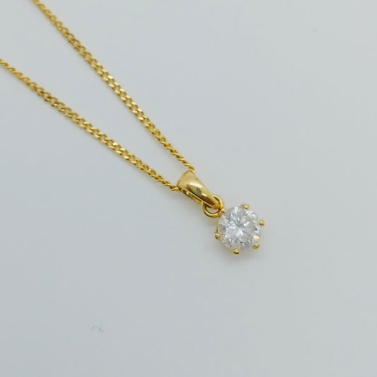 Diamond Necklace 0.37ct