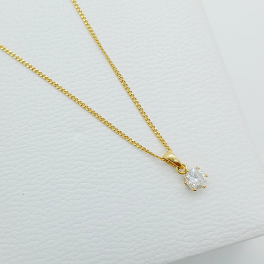 Diamond Necklace 0.37ct