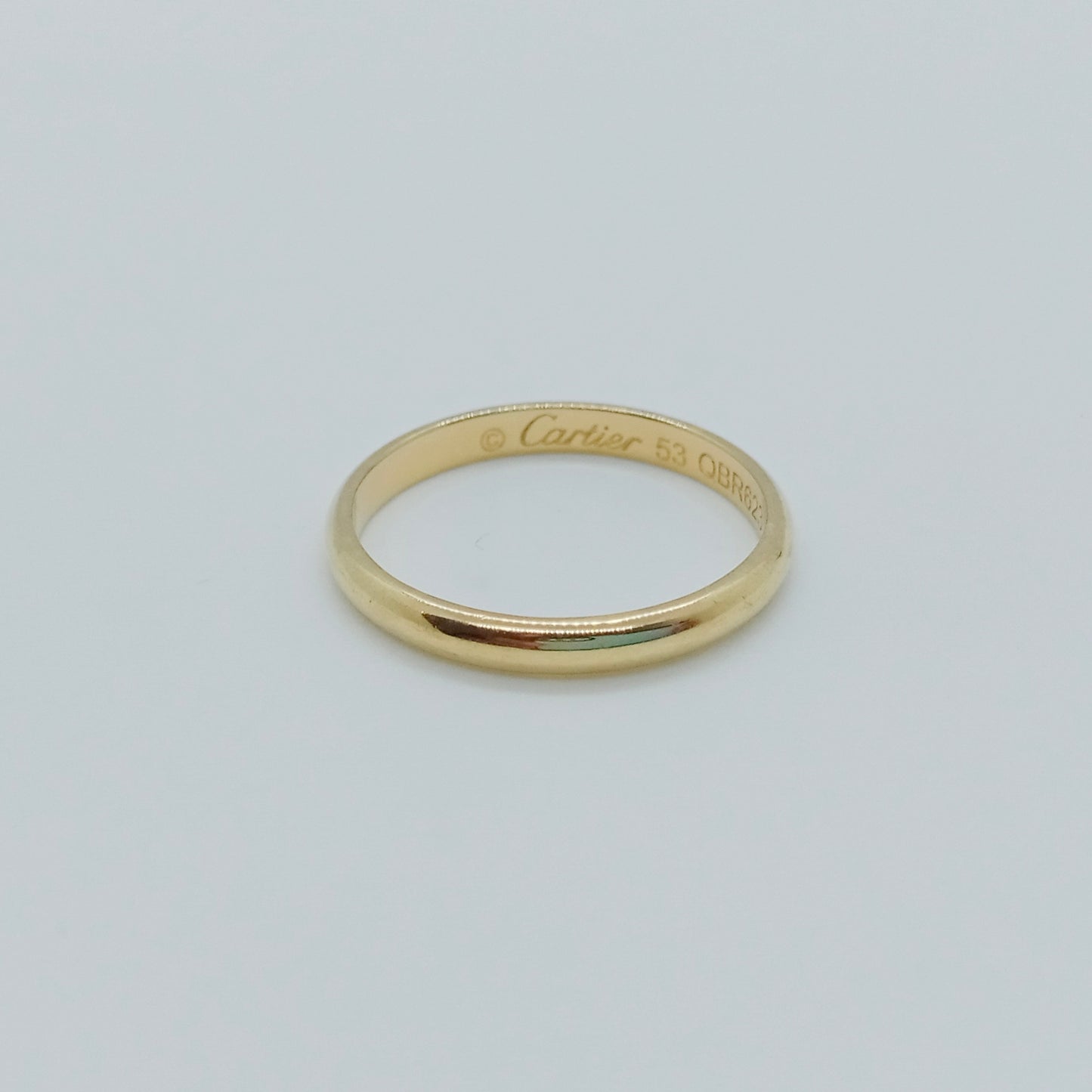 Cartier Band Ring Size 53