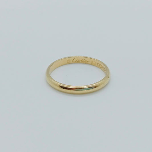 Cartier Band Ring Size 53