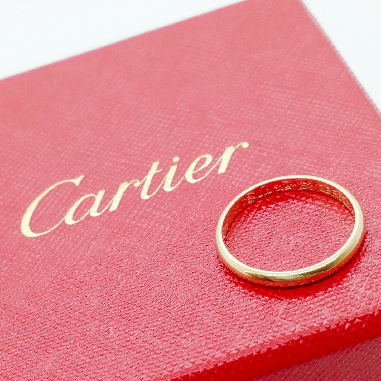 Cartier Band Ring Size 53