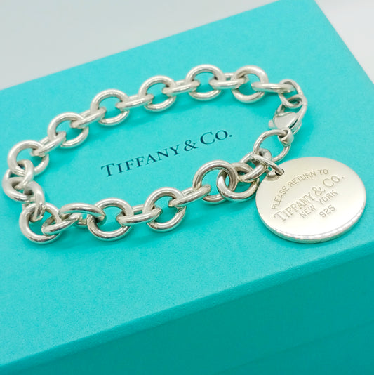 Tiffany & Co. Return to Tiffany Round Tag Bracelet