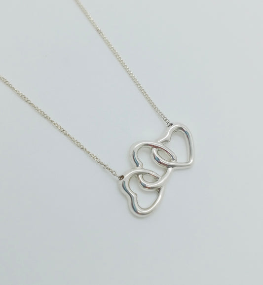 Tiffany & Co. Triple Heart Necklace