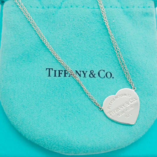 Tiffany & Co. Heart Tag Necklace