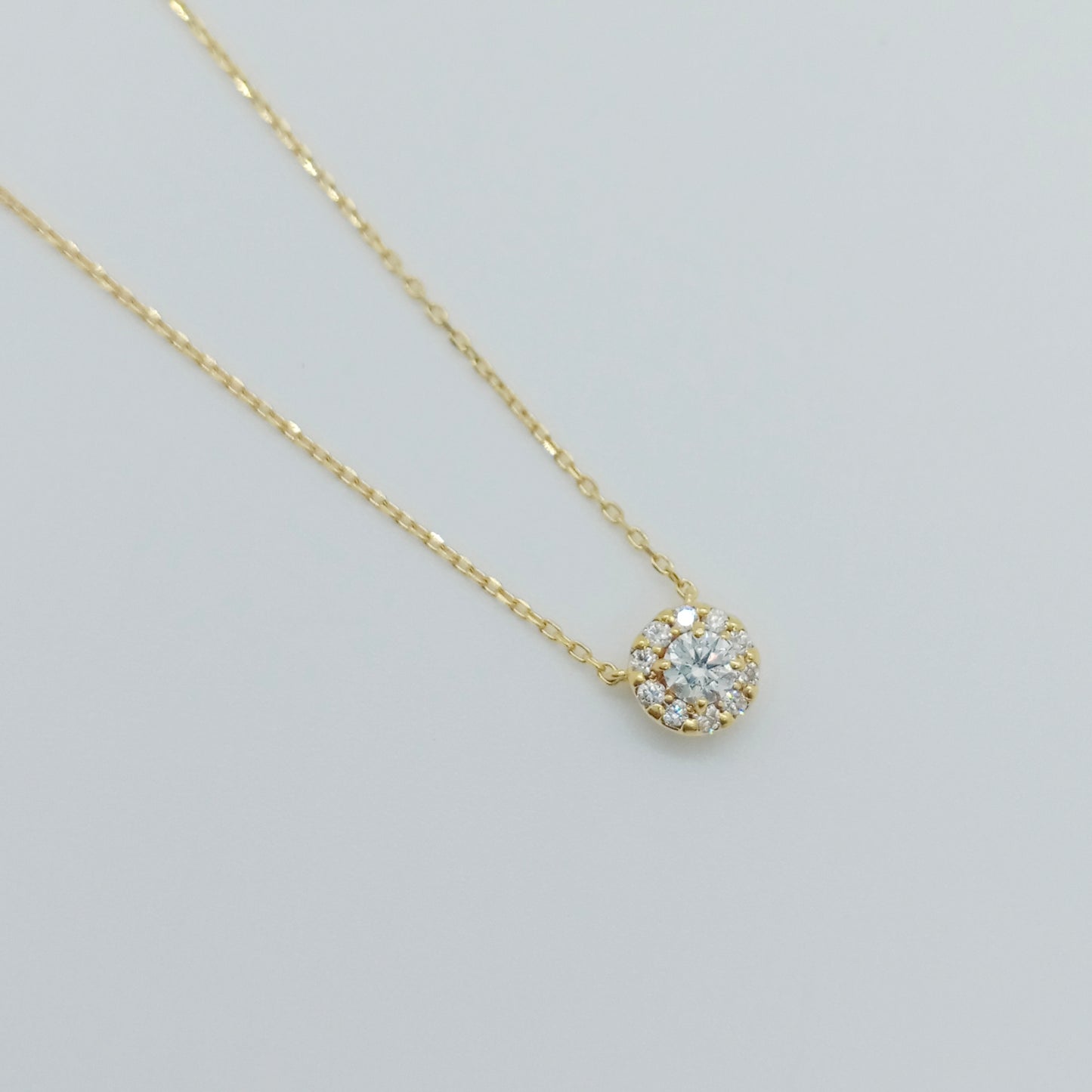 Vendome Aoyama Diamond Necklace 0.12 Carat