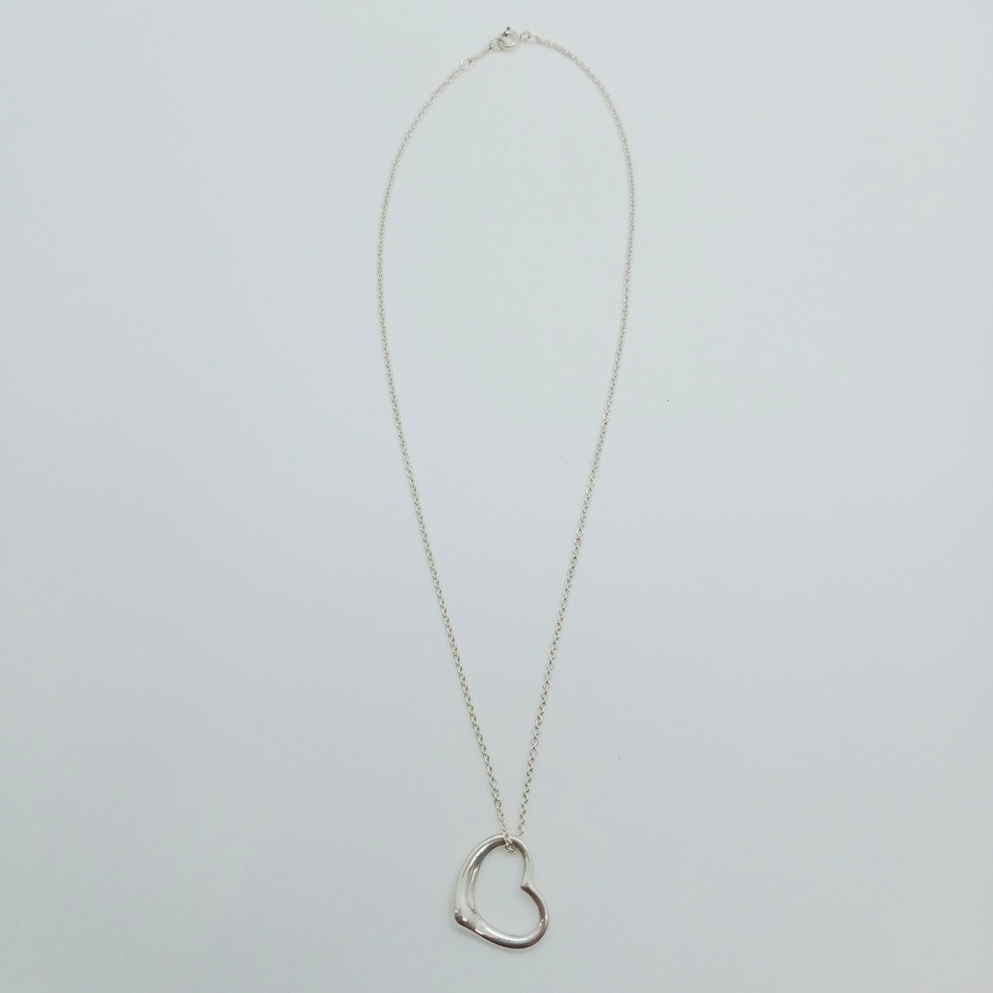 Tiffany & Co. Open Heart Large Necklace