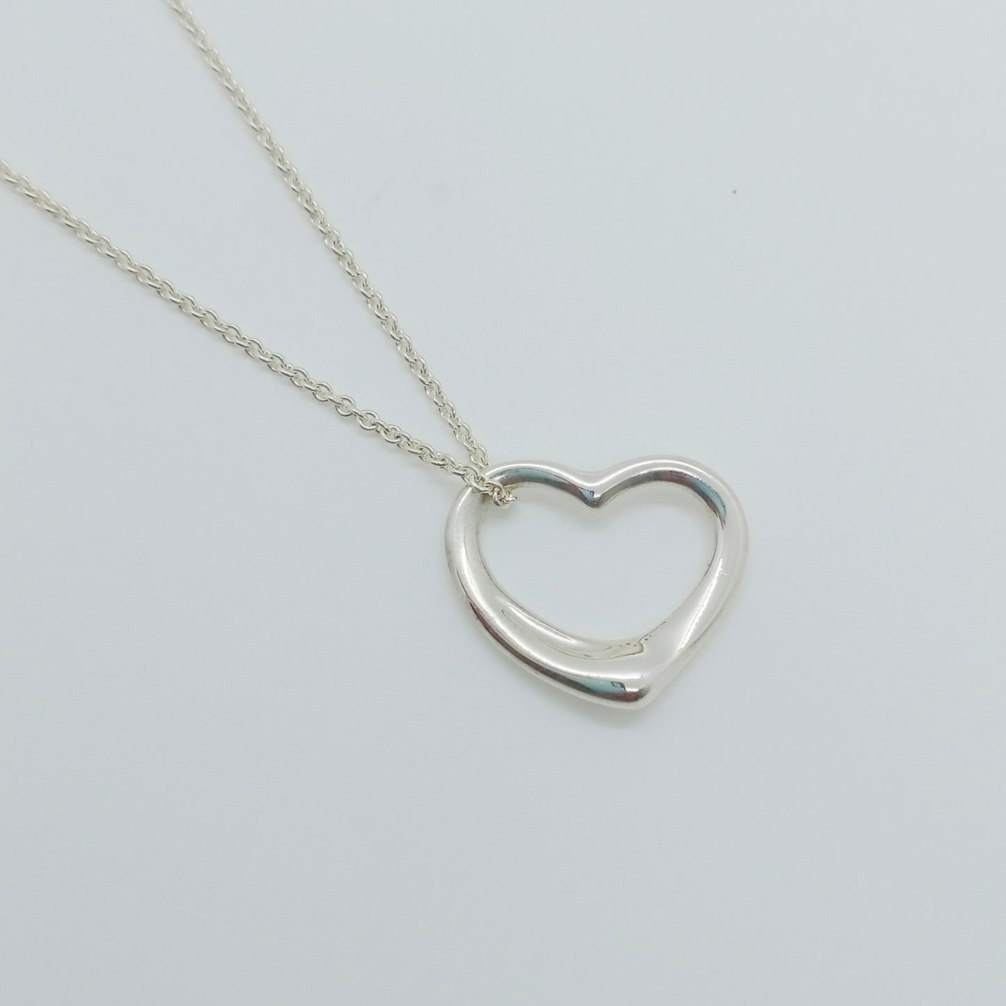 Tiffany & Co. Open Heart Large Necklace