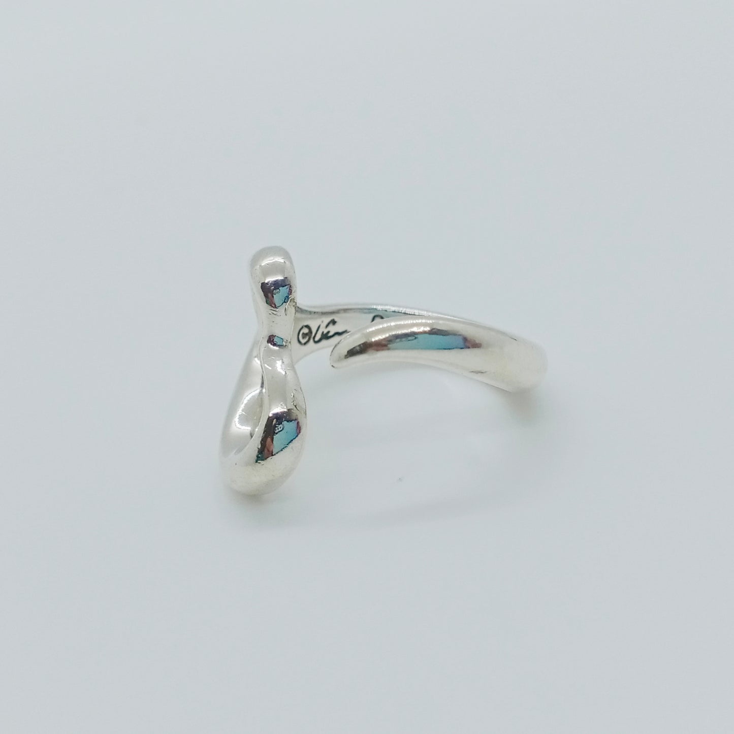 Tiffany Open Heart Ring Size 49