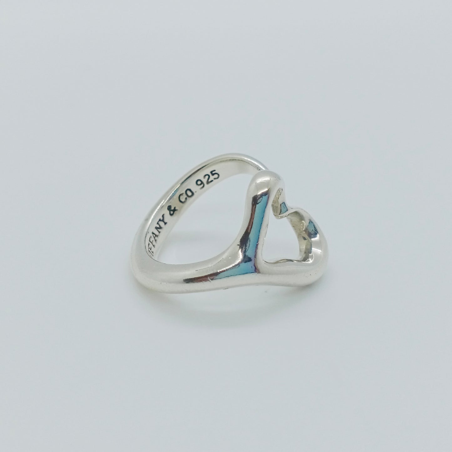 Tiffany Open Heart Ring Size 49