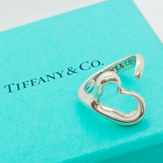 Tiffany Open Heart Ring Size 49