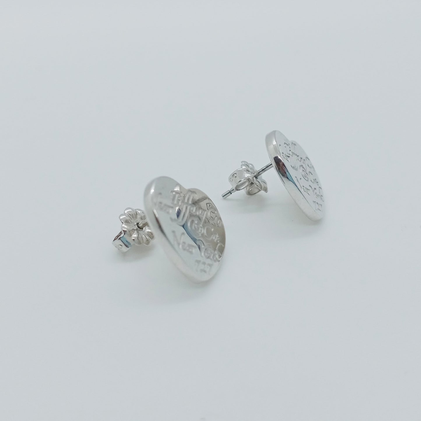 Tiffany & Co. Notes Heart Earrings