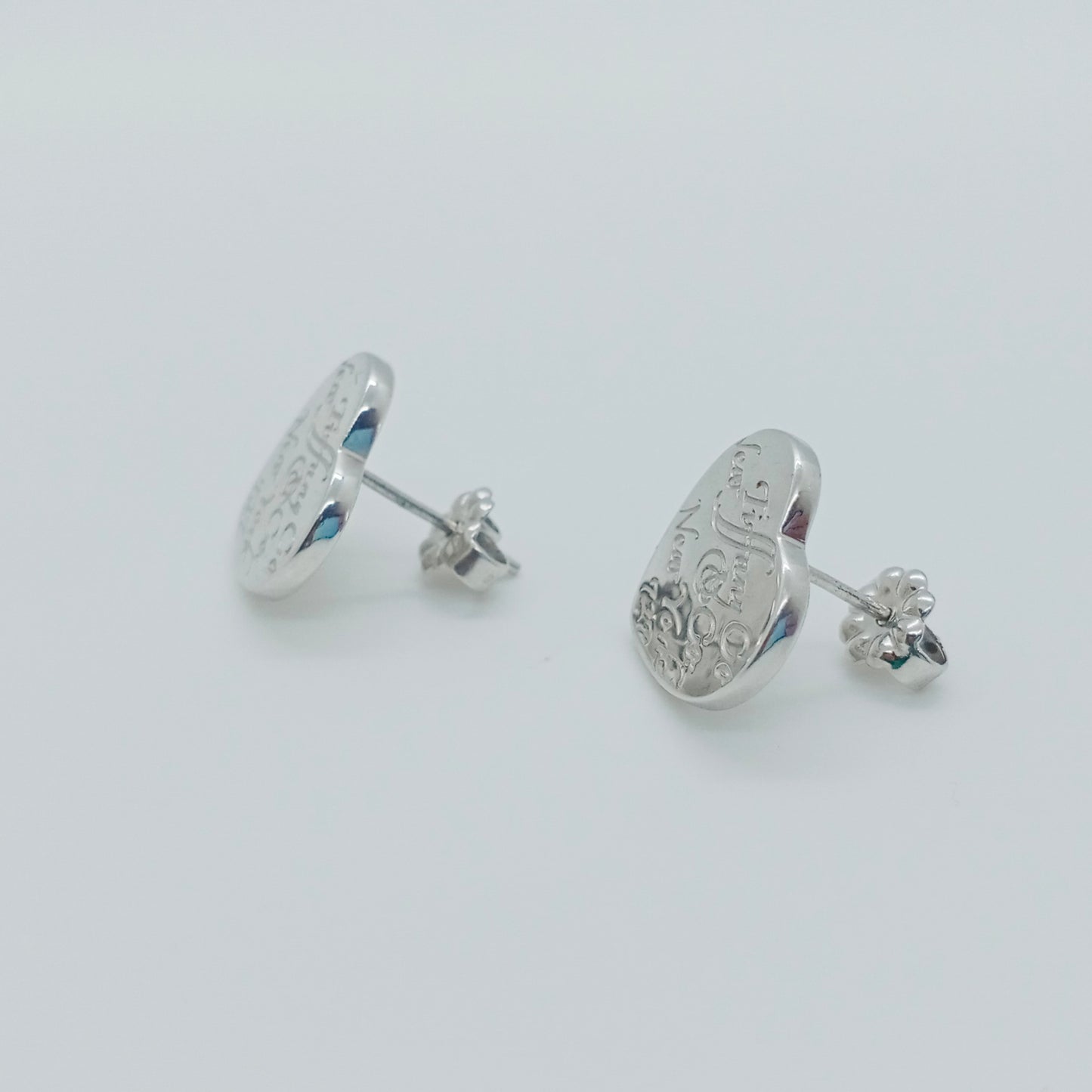 Tiffany & Co. Notes Heart Earrings