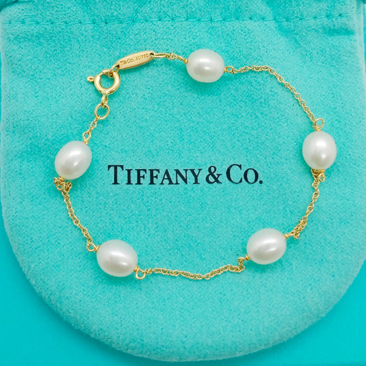 Tiffany & Co. By the Yard Pearl Bracelet 5P