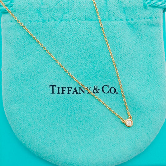 Tiffany & Co. By the Yard Necklace 0.03 carat