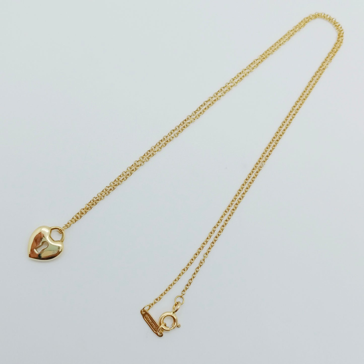 Tiffany & Co. Heart Lock Necklace