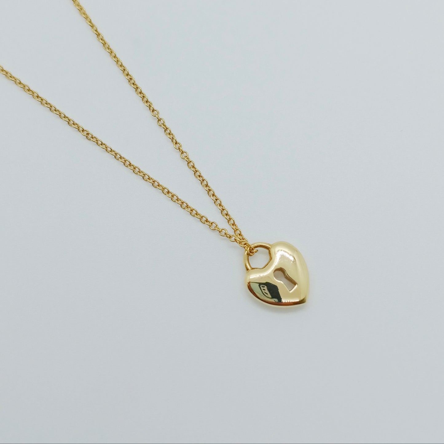 Tiffany & Co. Heart Lock Necklace