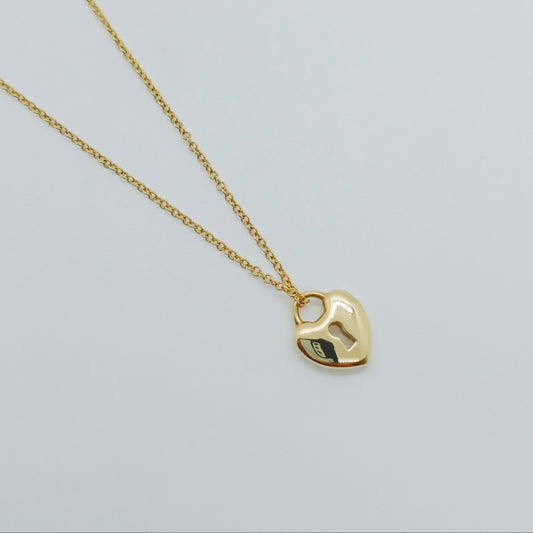 Tiffany & Co. Heart Lock Necklace